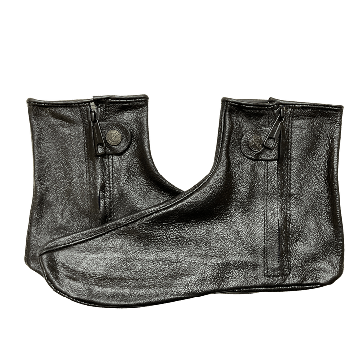 Winter-Ready Leather Socks