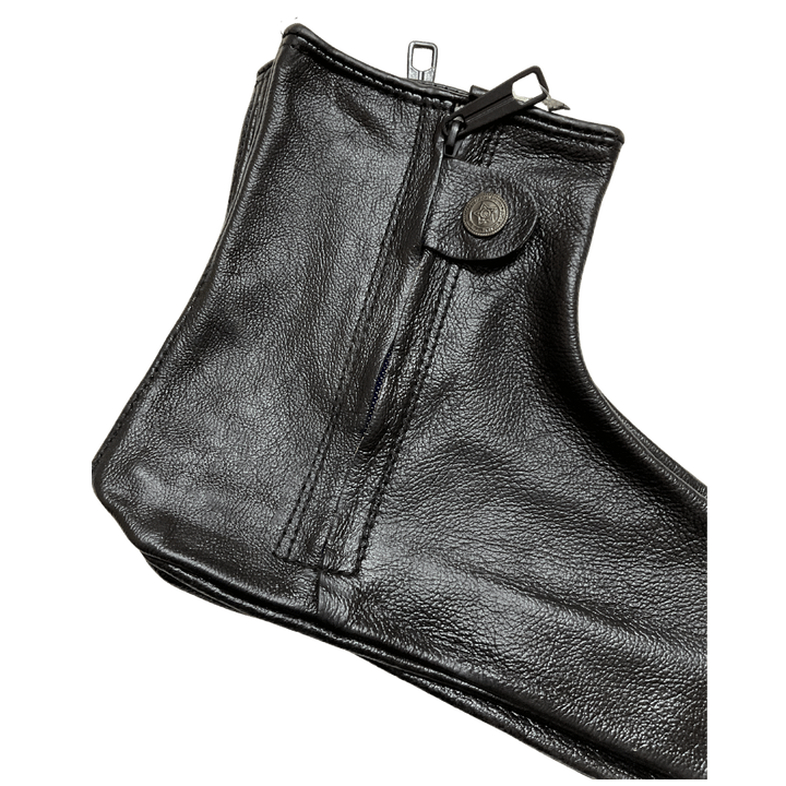 Winter-Ready Leather Socks