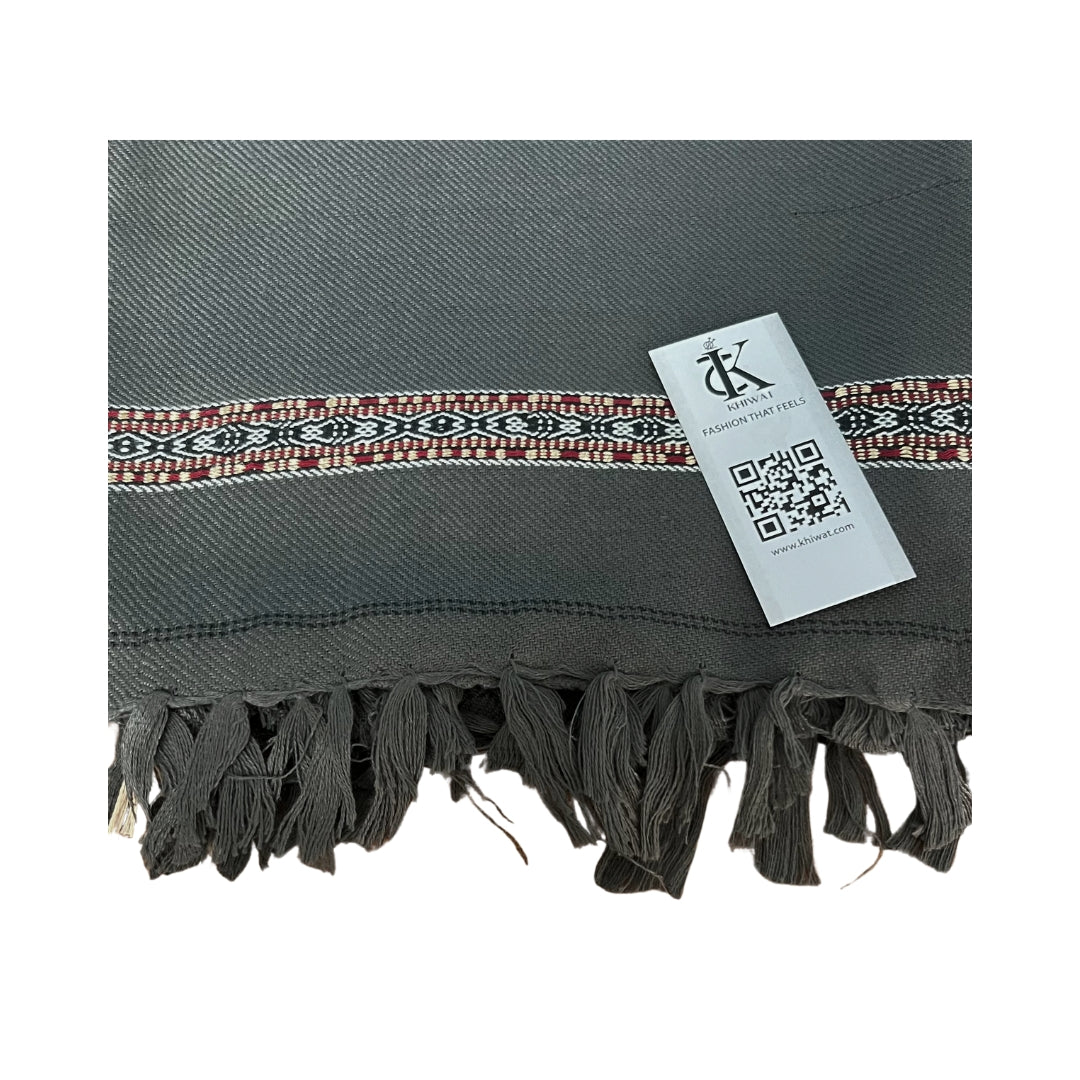 Men's Shawl - Grey